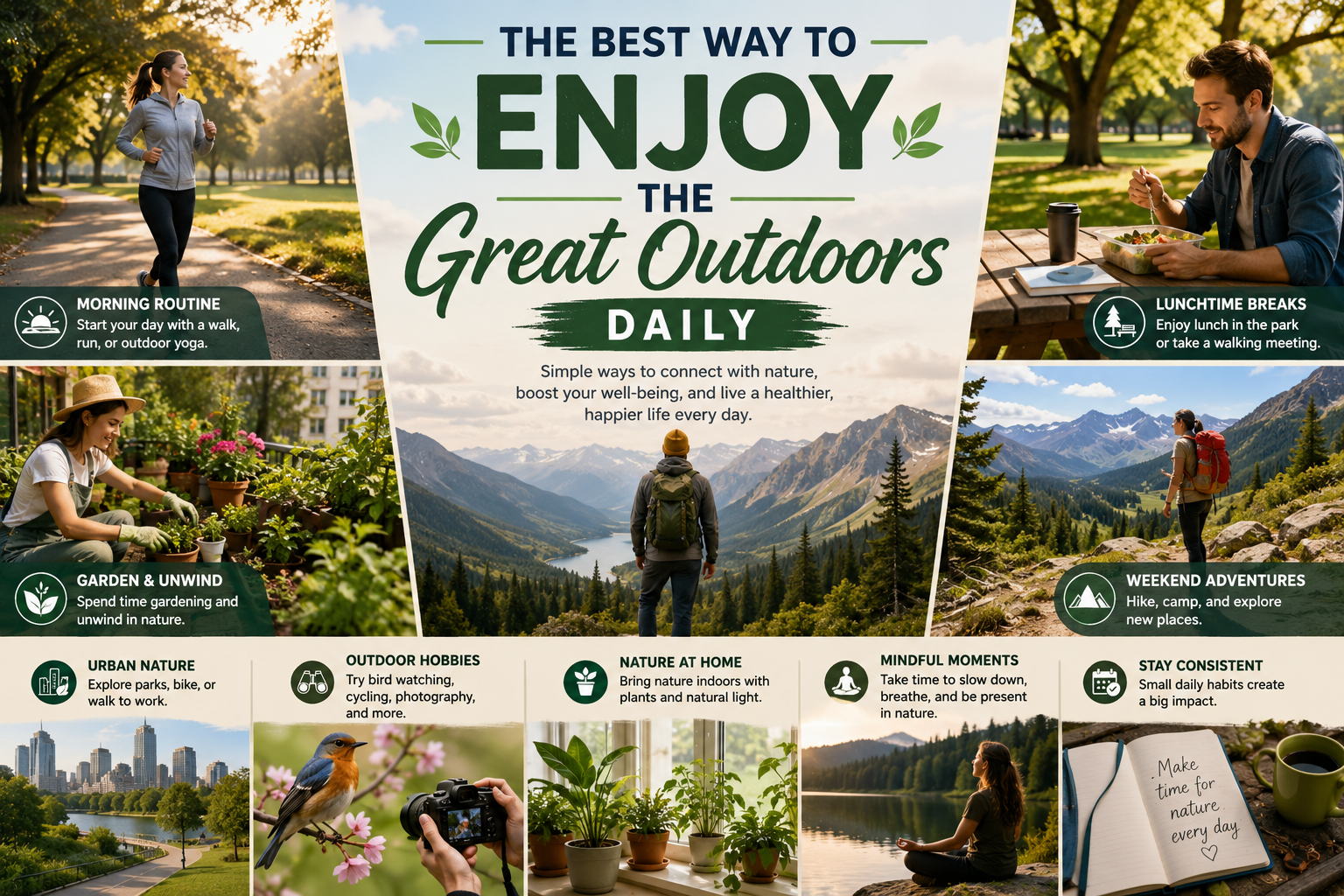The Best Way to Enjoy the Great Outdoors Daily